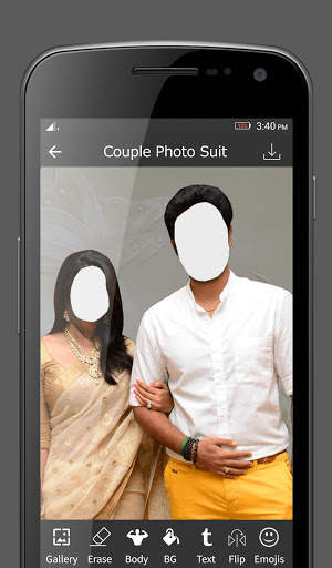 Couple Photo Suit screenshot 4
