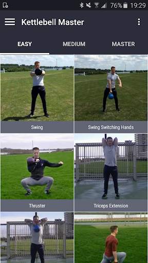Esercizi con Kettlebell screenshot 2