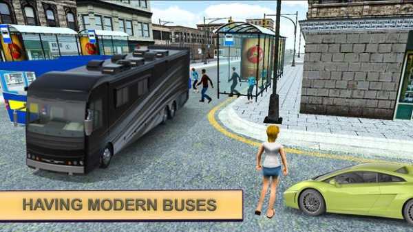 Urban Bus Transporter 3D 2017 screenshot 5