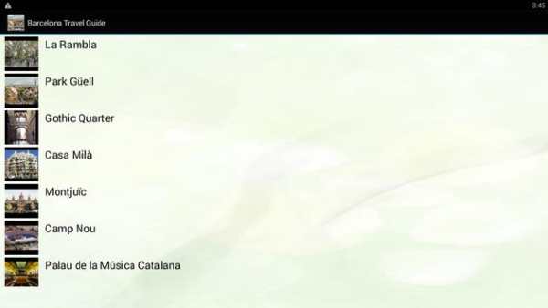 Barcelona Spain Travel Guide screenshot 3