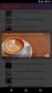 Tube Player Lite-Youtube Music screenshot 1