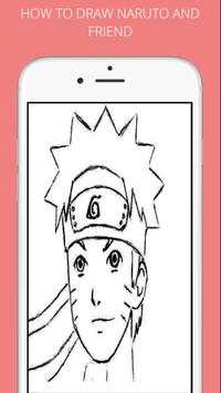 How to draw naruto and friends screenshot 3