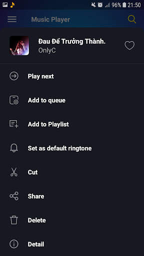 Music Player - Audio Player, Equalizer, MP3 Cutter screenshot 6