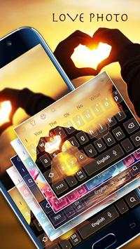Love Photo keyboard Theme screenshot 1