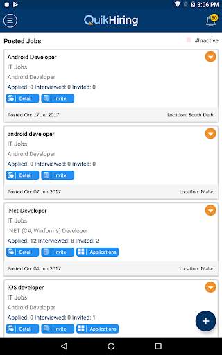 QuikHiring Job Search Video CV скриншот 9