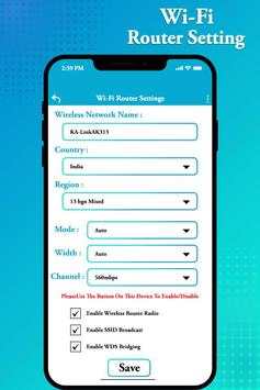 All WiFi Router Setting : Admin Setup screenshot 5
