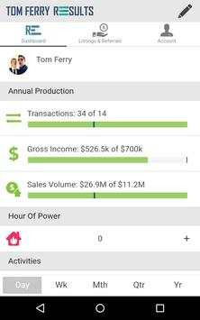 Tom Ferry - REsults screenshot 1