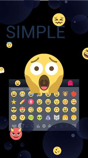 Cute Simple Emoji Keyboard screenshot 3