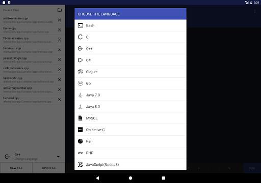Online Compiler - Code on Mobi screenshot 7