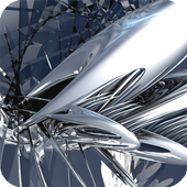 Chrome Metal Wallpaper icon