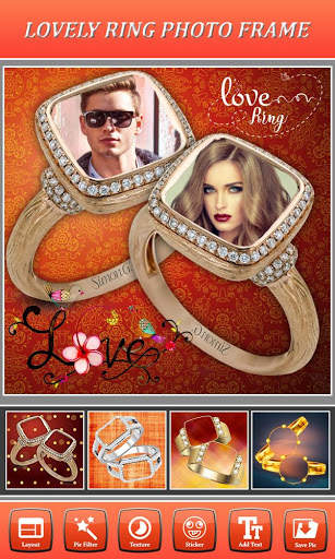 Lovely Ring Photo Frame : Wedding Photo Ring screenshot 6
