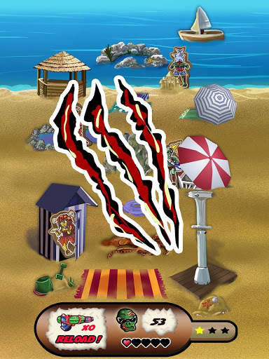 Zombies di pantai screenshot 12