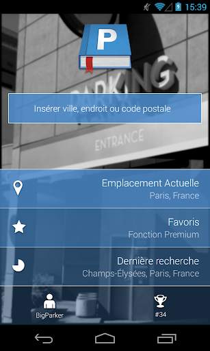 Stationnement Parkopedia screenshot 3