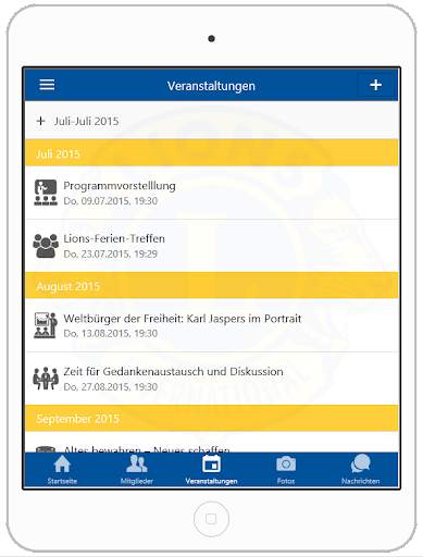 LionsApp screenshot 5