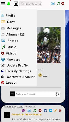 mobilsocial social network screenshot 8
