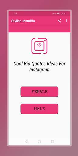 Bio For Instagram : Cool Bio Quotes Ideas 2021 screenshot 1