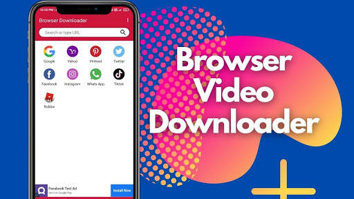 Browser Video downloader 2021 screenshot 1
