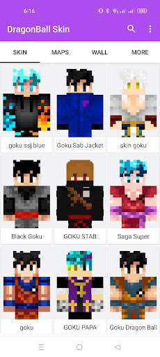 DragonBall Skins of Minecraft screenshot 1