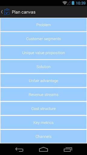 Business plan screenshot 2
