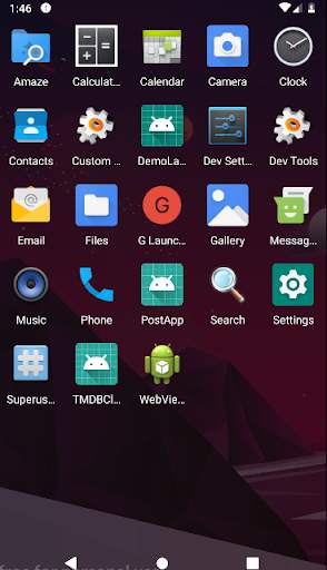 G Launcher screenshot 2