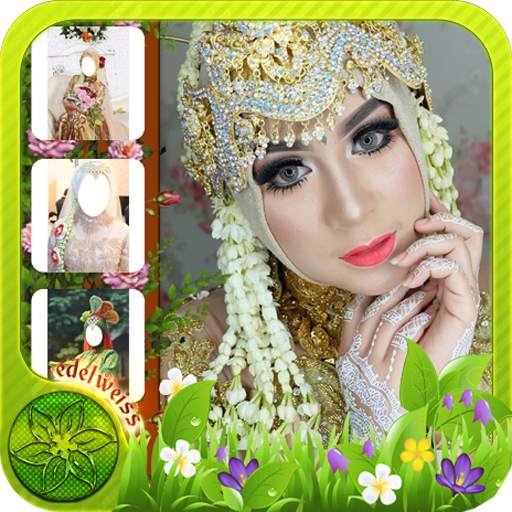 Hijab Kebaya Traditional Bride screenshot 1