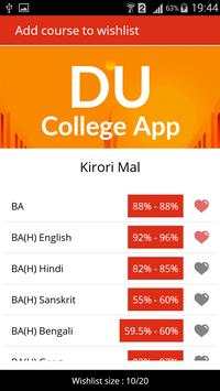 DU Delhi College Cut-off App screenshot 5