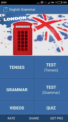 Learn english grammar quickly скриншот 1