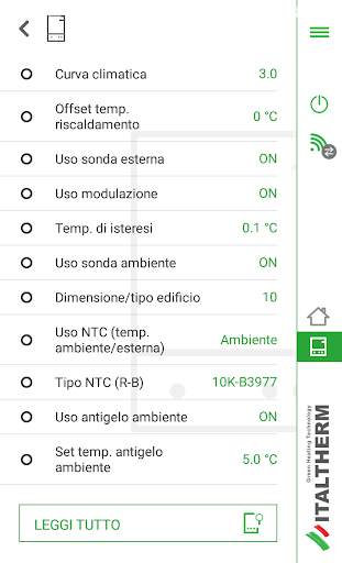 Italtherm Net APP screenshot 4