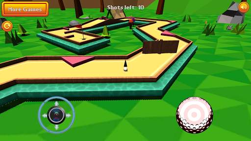 Mini Golf: Retro 2 स्क्रीनशॉट 1