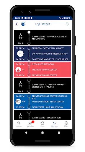 NJ TRANSIT Mobile App скриншот 6