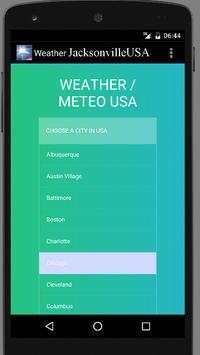 Weather Jacksonville USA screenshot 2