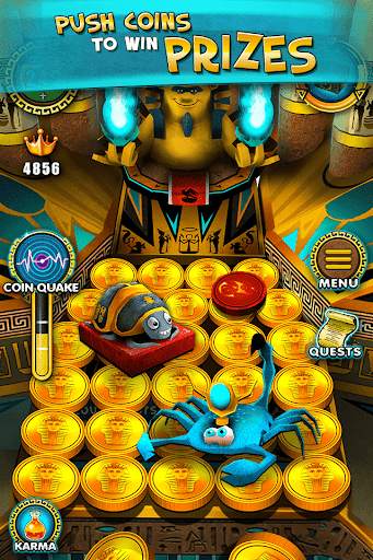 Pharaoh Gold Coin Party Dozer screenshot 1