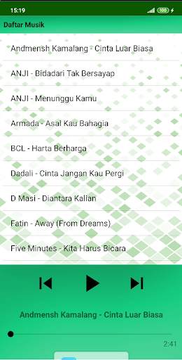 Lagu Pop Terbaru Offline screenshot 1