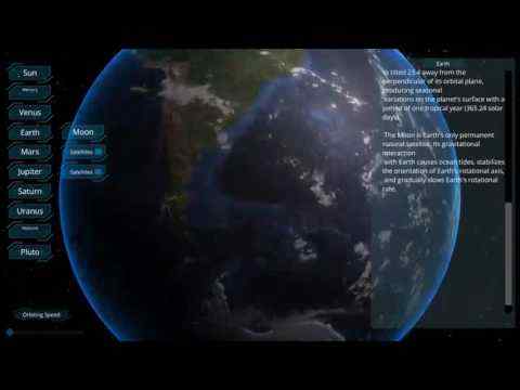 Tata Surya Gratis 3D | Solar System 3D screenshot 2