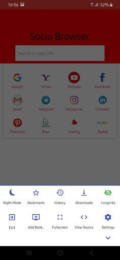 Socio Browser: fast, private & safe web browser screenshot 2