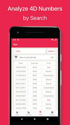 SG 4D Live Results screenshot 3