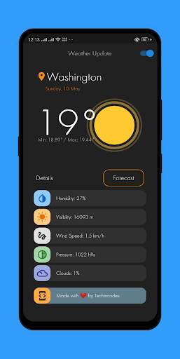 Weather Update -Weather forecast news & live radar screenshot 2