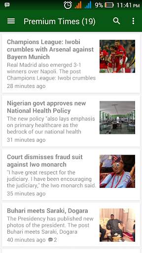 Nigerian Newspapers screenshot 4
