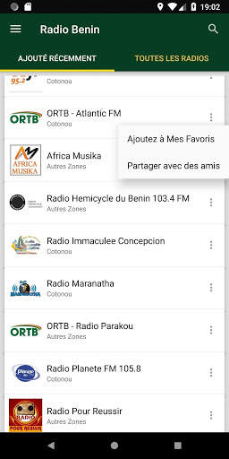 Radios de Benin screenshot 1