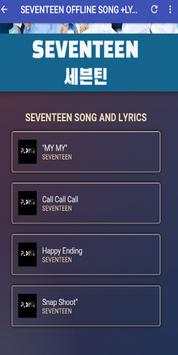 SEVENTEEN -  OFFLINE SONG   LYRICS K-POP screenshot 2