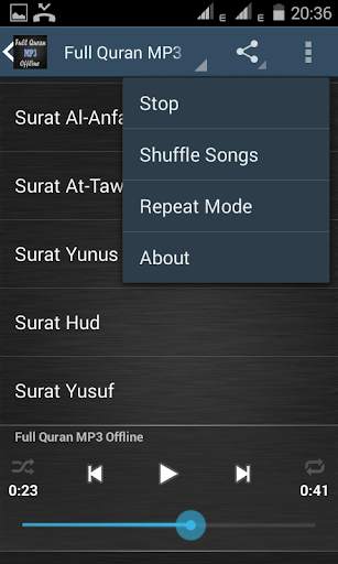 Full Quran MP3 Offline screenshot 5