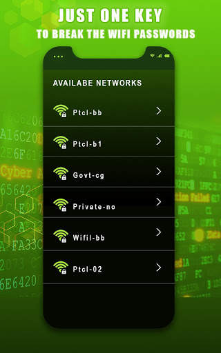 WIFI Password Hacker App Prank screenshot 2