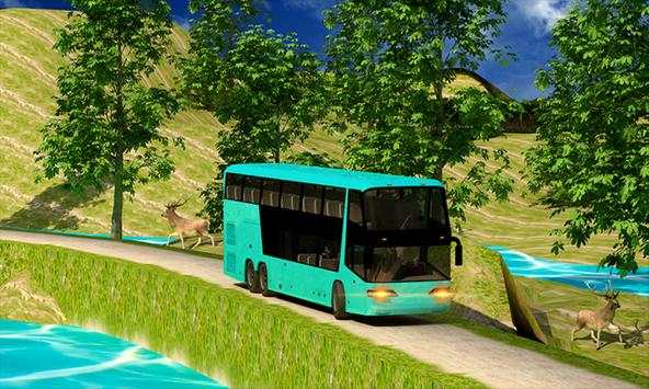 Coach Bus Offroad Down Hill screenshot 2
