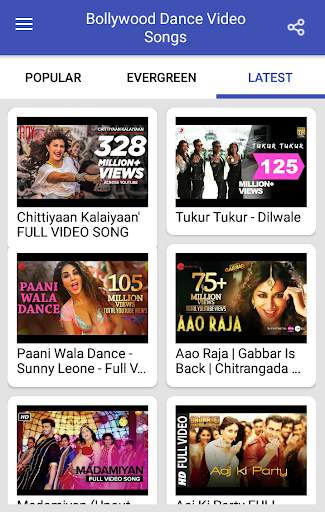 Bollywood Video Songs : Dance Special screenshot 1