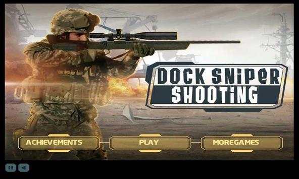 Dock Sniper Shooting screenshot 1