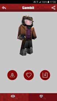 Skins for Minecraft PE - X-Men screenshot 5