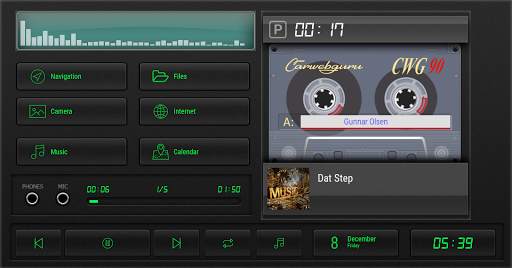 Cassette - theme for CarWebGuru launcher screenshot 3