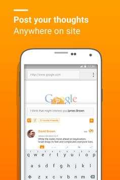 Peanut- Fun Social Web Browser screenshot 3