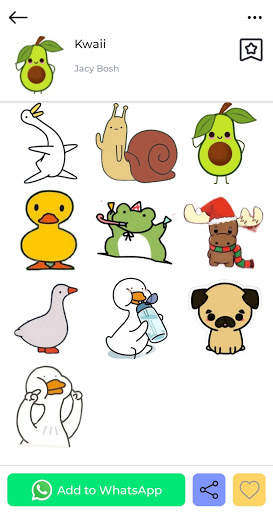 Stickeray-Stickers for WhatsAp screenshot 3