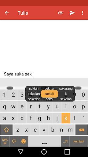 Zimpl Keyboard screenshot 2